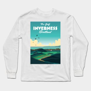 Inverness Scotland Golf Long Sleeve T-Shirt